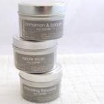 Fall Scents Candle Tin Set - Cinnamon Balsam -..