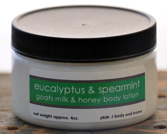Eucalyptus Spearmint Goats Milk & Honey Body Lotion